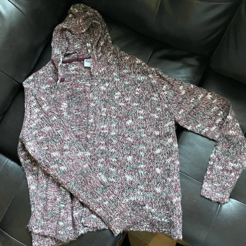Vero moda hooded knit sweater